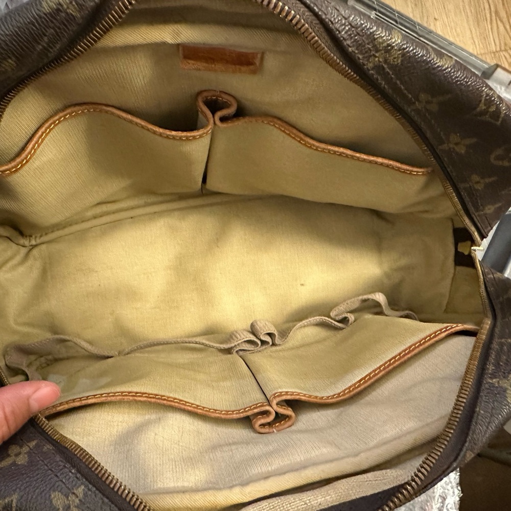 Louis Vuitton Monogram Duffel Bag in Brown and Tan - Picture 7 of 13